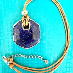 Silpada Paradise Necklace Turquoise & Lapis_ Item N2854